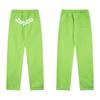 Sp5der Spider Web Foam Print Fleece Hoodie Loose Fit Hip Hop Sweatshirt Men Women