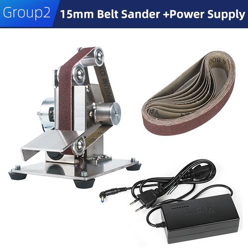 TUNGFULL Mini Belt Grinding Machine Tool Sharpening Machine Sanding Grinding Electric Sander Home Diy Polisher Machine
