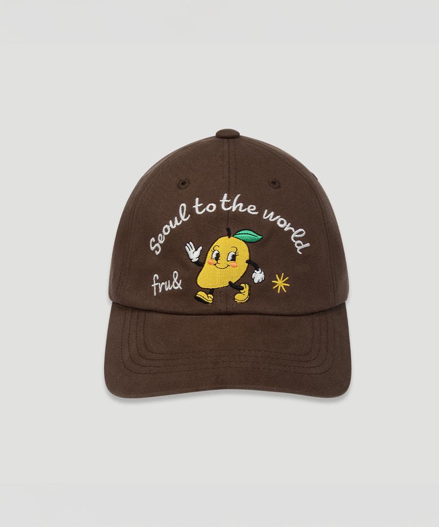 Peuluaen Fru& Seoul Single Cap_Brown