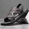 Sandals Men's Microfiber Beach Shoes Men's Foreign Trade Summer New Cool Slippers Dual-purpose Sandals Comfortable Casual Shoes Men's Shoes