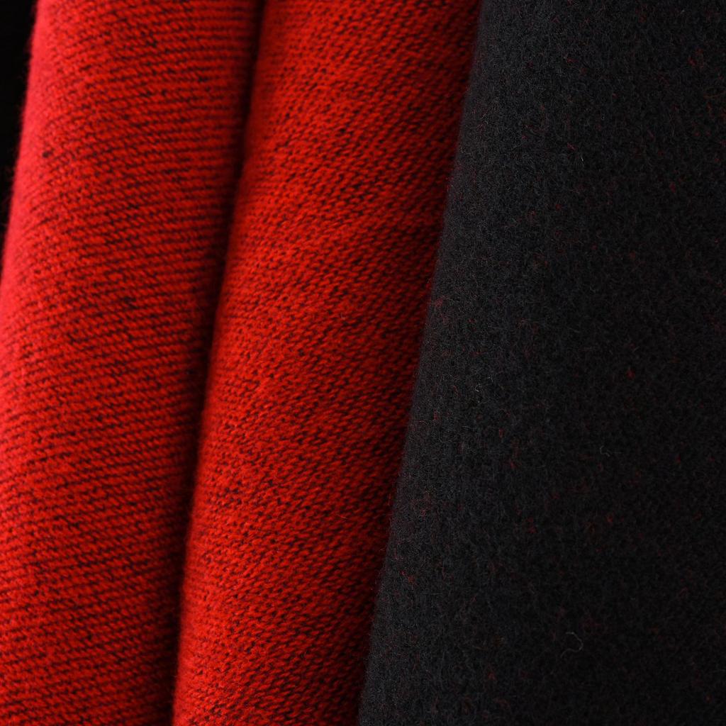 2024 New Fashion Winter Warm Floral Ponchos And Capes For Women Oversized Shawl and Wraps Cashmere Pashmina Female Bufanda Mujer