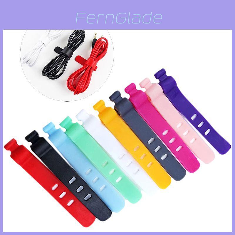 Keep Your Cables Organized With 5pcs Universal Line Storage Clips