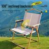 Portable Folding Outdoor Picnic & Camping Chair with Fishing Stool