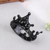 Vintage Multi-color Metal Crown Cake Decoration Elegant Wedding Princess Birthday Dessert Decoration Flags