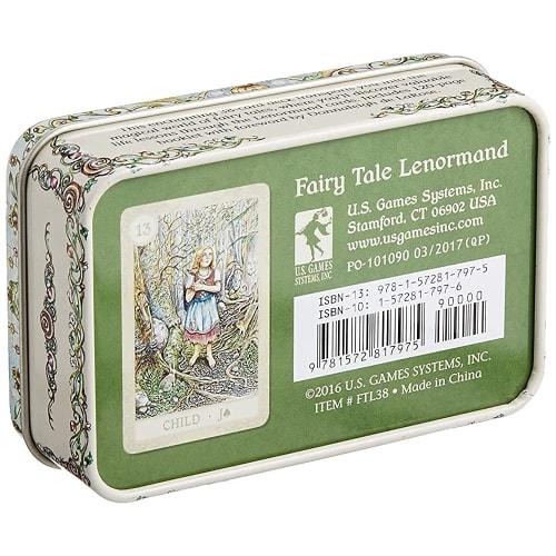 Kancharo Lenormand 38-Piece Tarot Card Set [Fairy Tale Lenormand] Includes a Japanese Lenormand Card Basic Instruction Manual and Pouch (Authentic)
