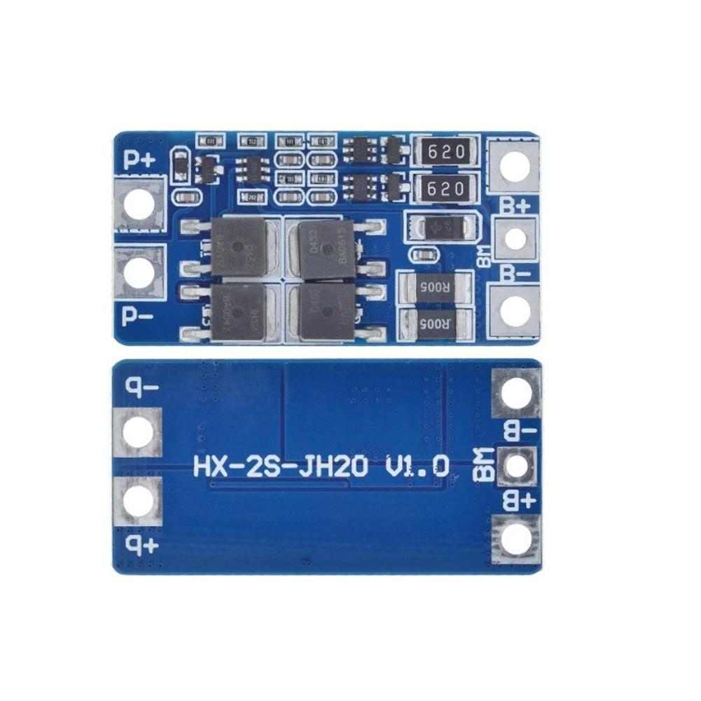 2S 7.4V 8.4V 10A Lithium Battery Charge Protection Board Balancer Equalizer Battery Tester Battery Monitor Ferramentas