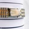 Used Working Item  Good Condition RADO BALBOA Cut Glass Hard Metal Case Automatic Watch Ladies Rado Balboa Combination Bracelet SS Gold Silver