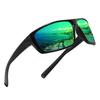 Occhiali da Sole Sportivi Polarizzati con Montatura Quadrata Protezione UV400 per Uomini Donne Outdoor Guida Pesca Ciclismo Escursionismo Moda
