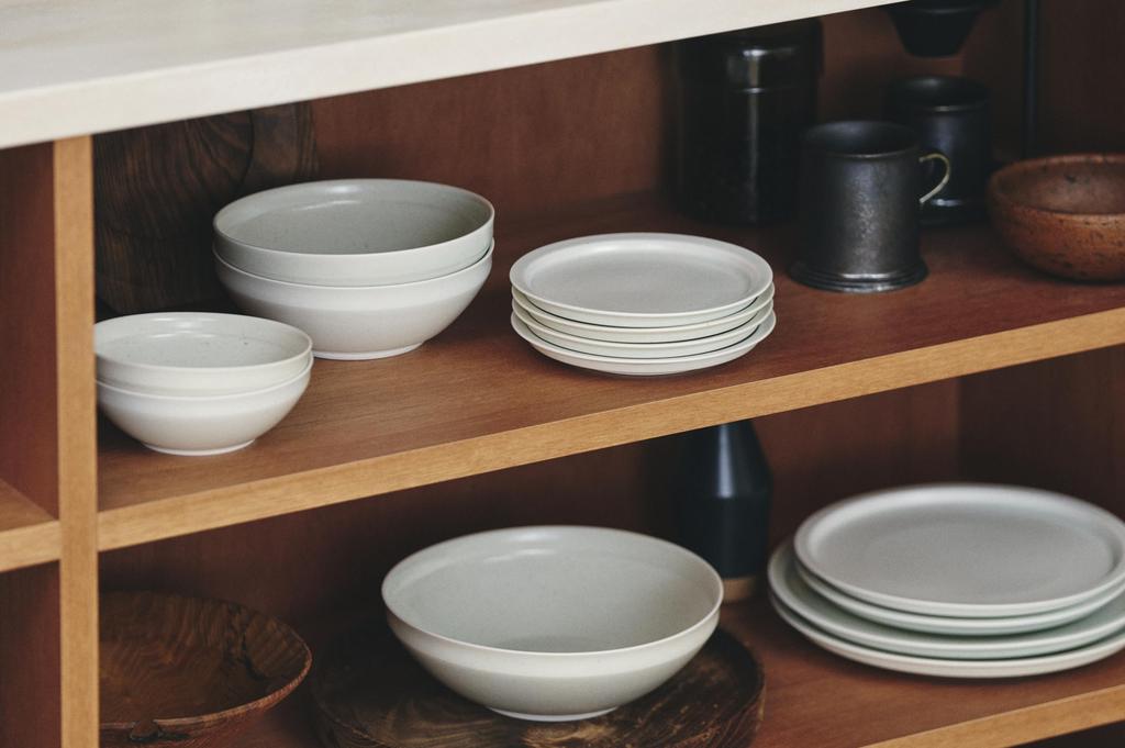 KINTO LIN Earth 20545 Bowl, Gray, 180mm,