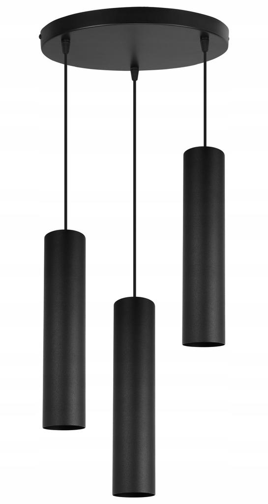 MODERN CEILING HANGING LAMP BLACK LED LAMP
