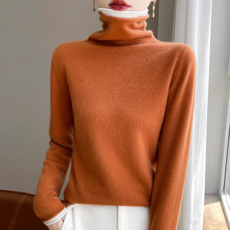 Two-piece Cardigan for Women's Autumn and Winter Style Soft and Glutinous Skin-friendly Cashmere Sweater Versatile Fashion Sweater