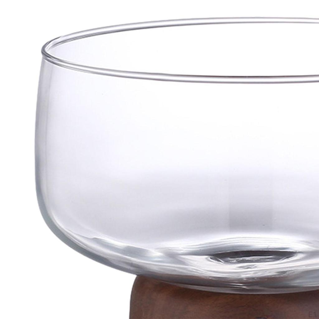 Ovocná mísa Skleněná nádoba se stojanem na občerstvení a dezerty