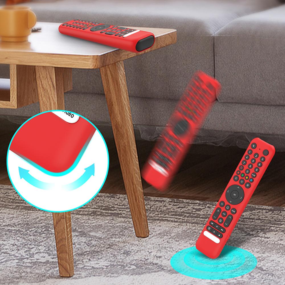 Silicone Remote Case for TCL RC716/RC833 GUB1 Remote Protective Case Anti-Slip Remote Cover Shockproof Silicone Sleeve Anti-Drop