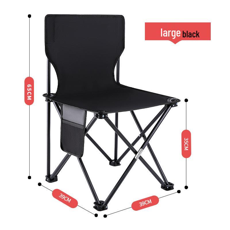 Portable Folding Camping Chair - Compact Outdoor Stool for Sketching and Fishing