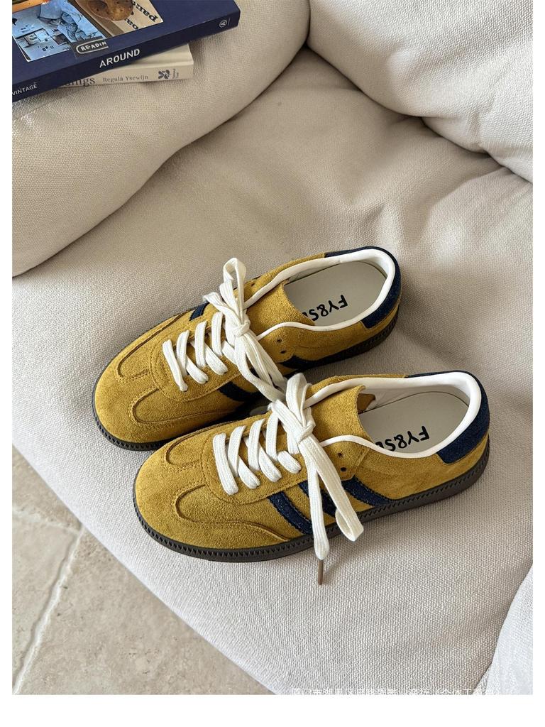 Dafa Girl Women's Retro Cortez Dad Shoes - 2025 Autumn/Winter Thick-Soled Breathable Sports Casual Sneakers