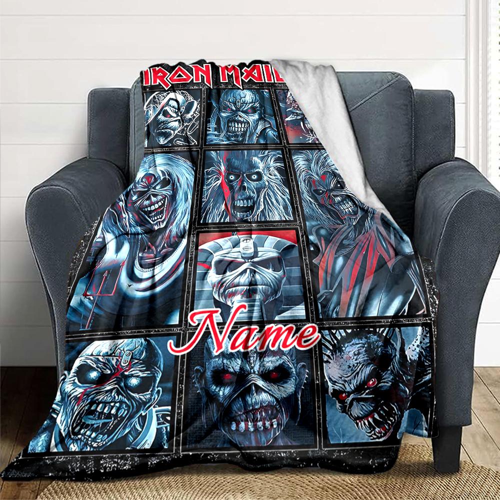 Custom Name Muppet Crossbow blanket for Couch & Bed, Plush Cozy Fuzzy Blanket Super Soft & Warm Blankets for Fall and Winter. 0908145