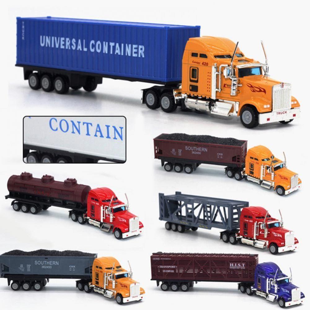 1:65 Transport Truck Model Tanker Truck Cars Toy Detachable Boys Toys  Adults