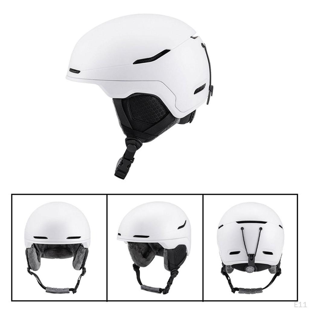 Skiing Helmet Removable Ear Pads Ski for Winter Sports Snowboarding