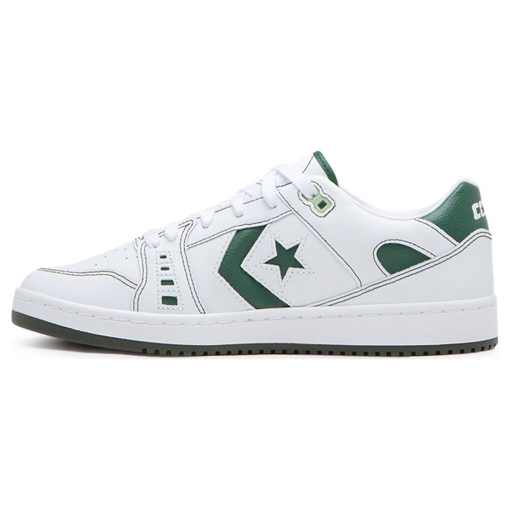 Converse As-1 Pro Comfortable and Casual Breathable Low-Top Board Shoes Unisex White and Green