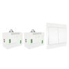 Kit interrupteur et récepteur sans fil 110-230V, interrupteur auto-alimenté, télécommande, luminaire