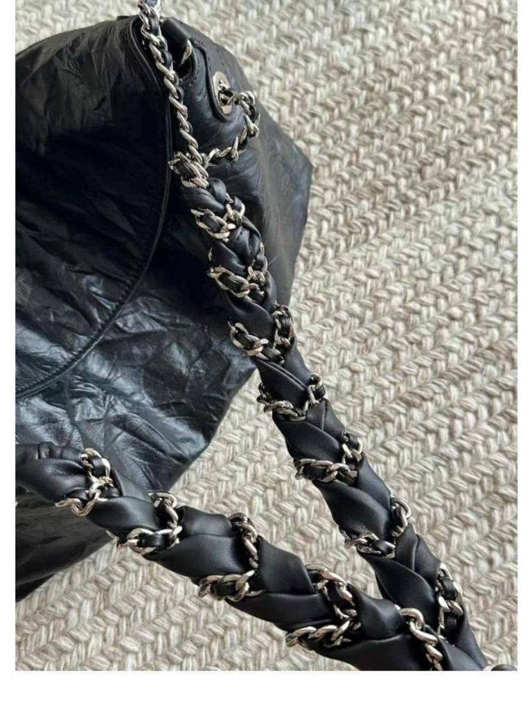 New Persalized Tote Bag Fried Dough Twists Chain Strap Retro Commuter Hand Grab Single Shoulder Crossbody Bag
