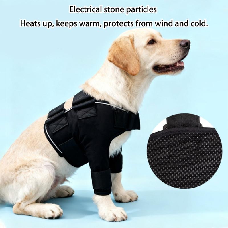 Adjustable Dog Shoulder Brace Front Leg Support for Quick Application Daily Pet Care Routine Outdoor Walking Support