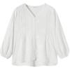 TonLion Women's V-Neck Long Sleeve Blouse