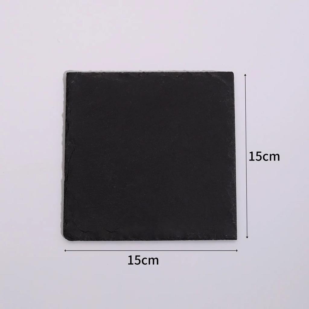 INS Black Natural Stone Jewelry Photography Jewelry Plate Props Decoration Photography Small Objects Creative Background