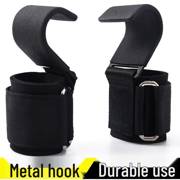 Weightlifting Wrist Hooks for Enhanced Strength Training Without Hand Support
