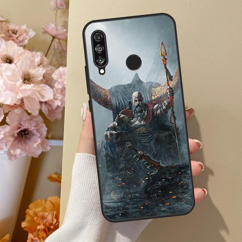 

Kratos God of War For Huawei Nova 7i 8i 11i 12i 12s Y73 Y70 Y90 Y60 Y72 Y61 Y91 9 10 SE P30 Pro P40 Lite Case Huawei Nova Y70