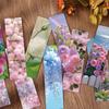 24pc Flower And Floral Bookmark Creative Reading Paper Bookmark Small Gift