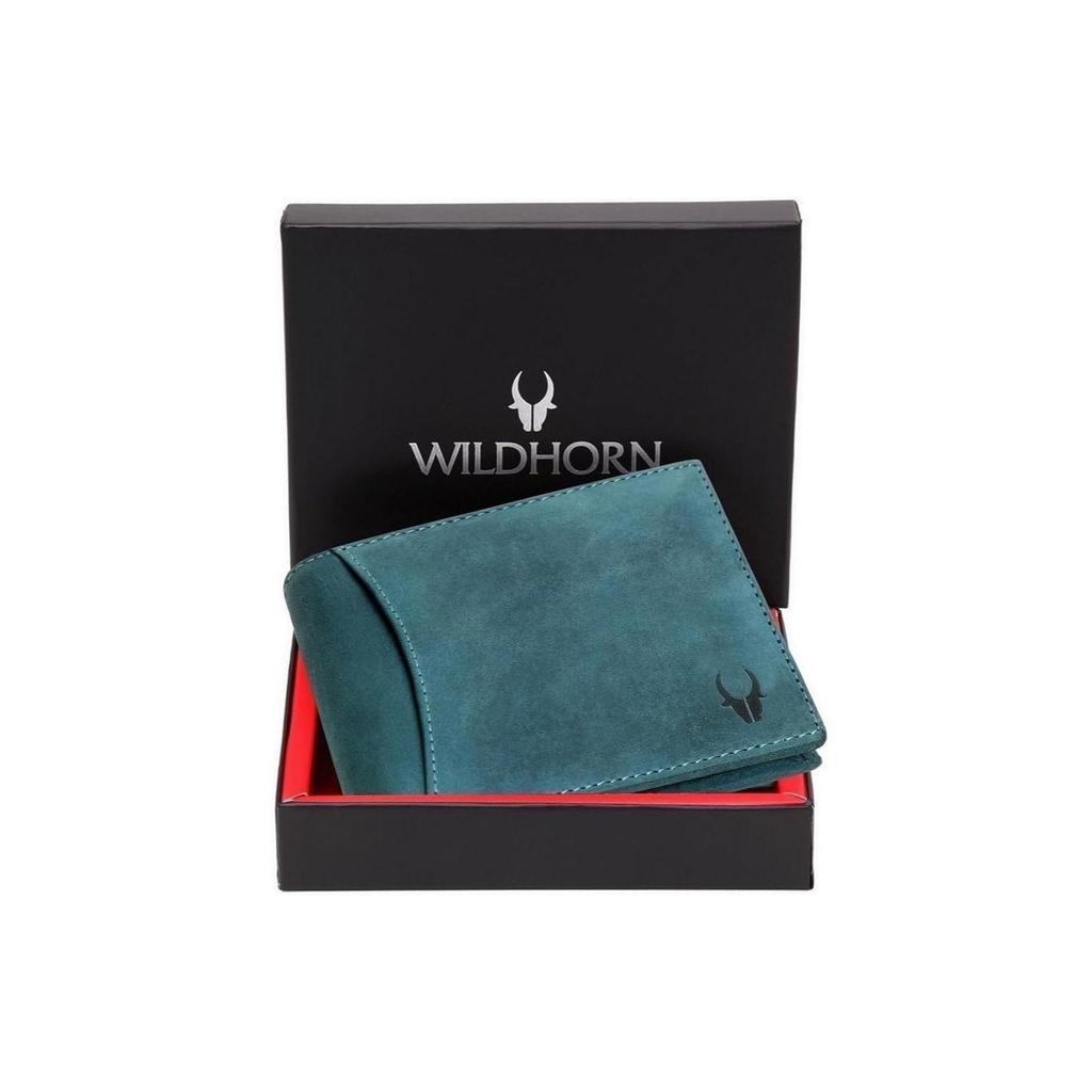 RFID-geschützte Ledergeldbörse für Herren