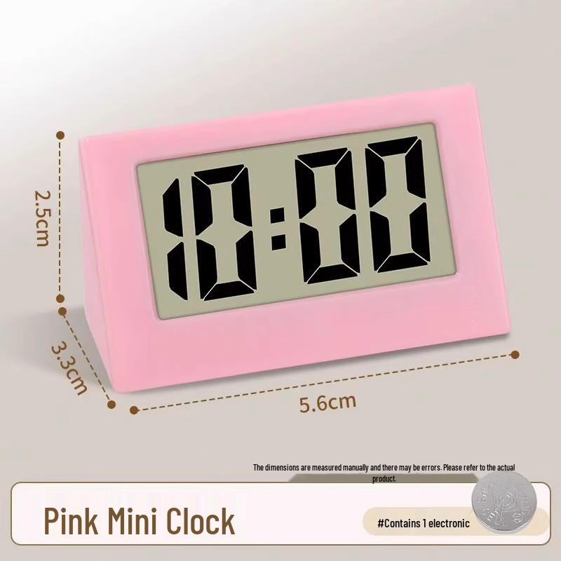 Mini Digital Desktop Clock - Cute Decorative Tabletop Clock for Students