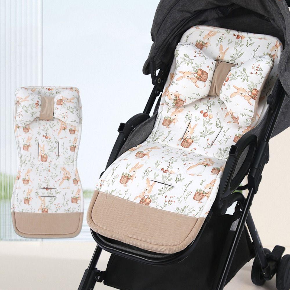 Bequeme Kinderwagen-Sitzauflage Weiches Baby-Sitzkissen Süßes Baby-Kinderwagenkissen Säuglingskomfort