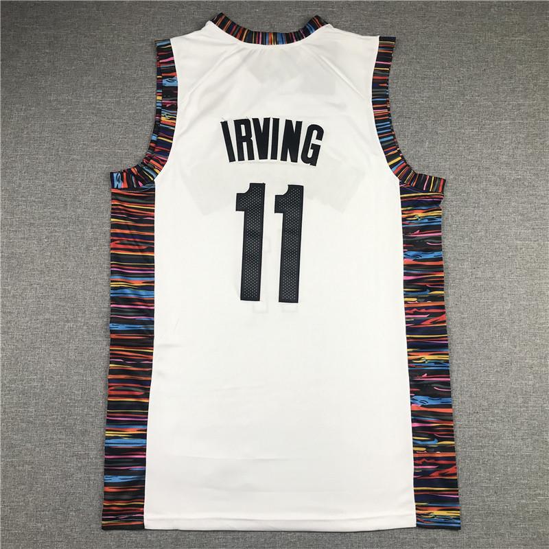 Kyrie Irving #11 Nets Embroidered Basketball Jersey