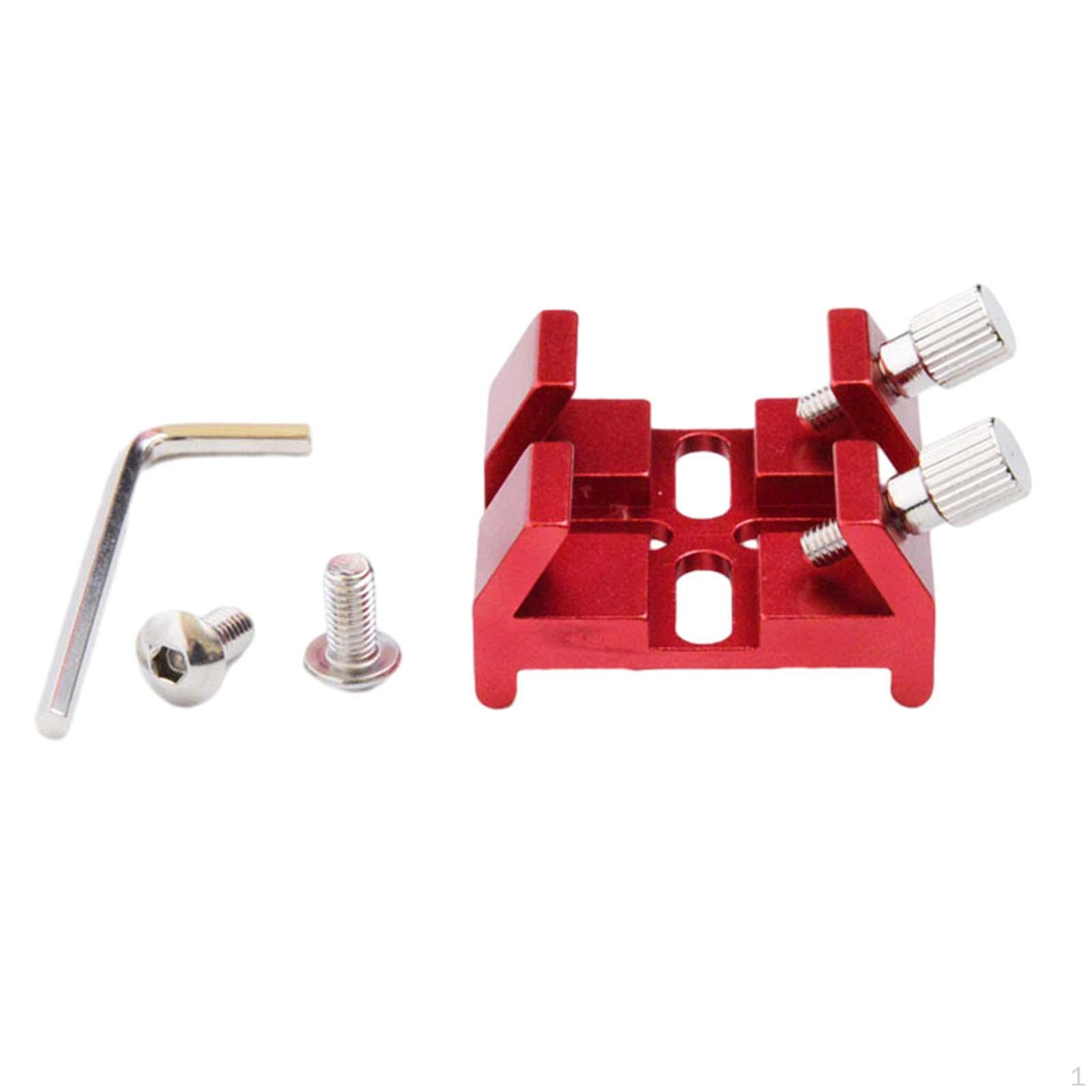 Finder Scope Mount Bracket Professional Astrophotography Portable Slot Plate красный