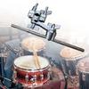 Double Drum Clamp Rotating Double Percussion Bracket Cowbell Mounting Clamp Hardware for Quick Assembly Enduring