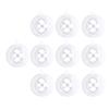 10PCS 2 Inch Claw Machine Clear Plastic Balls Vending Machine Capsules for Gachapon