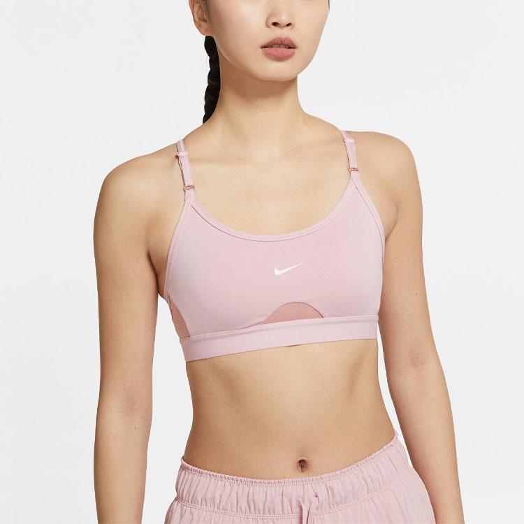 Nike Low Impact Support Sports Bra Tank Women Underwear Ceramic-Pink CZ4463-630