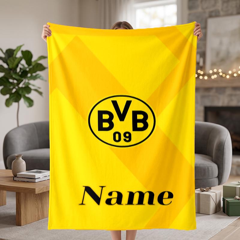 BVB Custom Flannel Blankets Soft Warm Cozy Throws for Home Decor Holiday Gifts