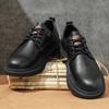 Stilvolle Herren Oxford Schuhe Klassischer Low-Top Freizeitschuh Bequeme Freizeitspaziergang Lederschuhe Schnürschuhe Herren Wanderschuhe Büroschuhwerk