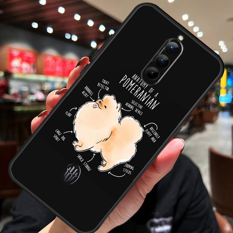 Pomeranian Dog Case For ZTE Nubia Red Magic 10 Air 7 6S 7S Pro Red Magic 11 10 9 8 8S 9S 10S Pro Plus Cover