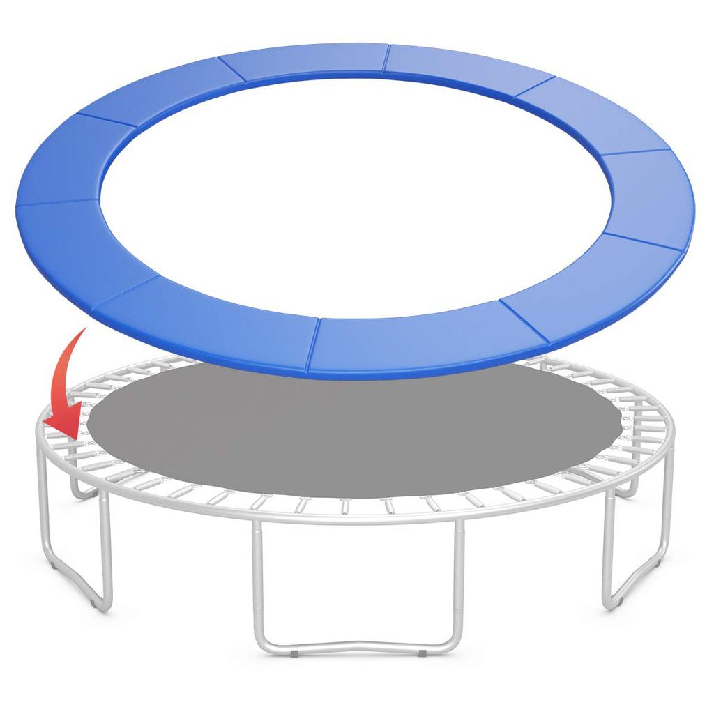 Replacement Trampoline Surround Pad Foam 6ft/8ft Safety Guard Spring Cover Padding Pads Spring Cover UV-Resistant