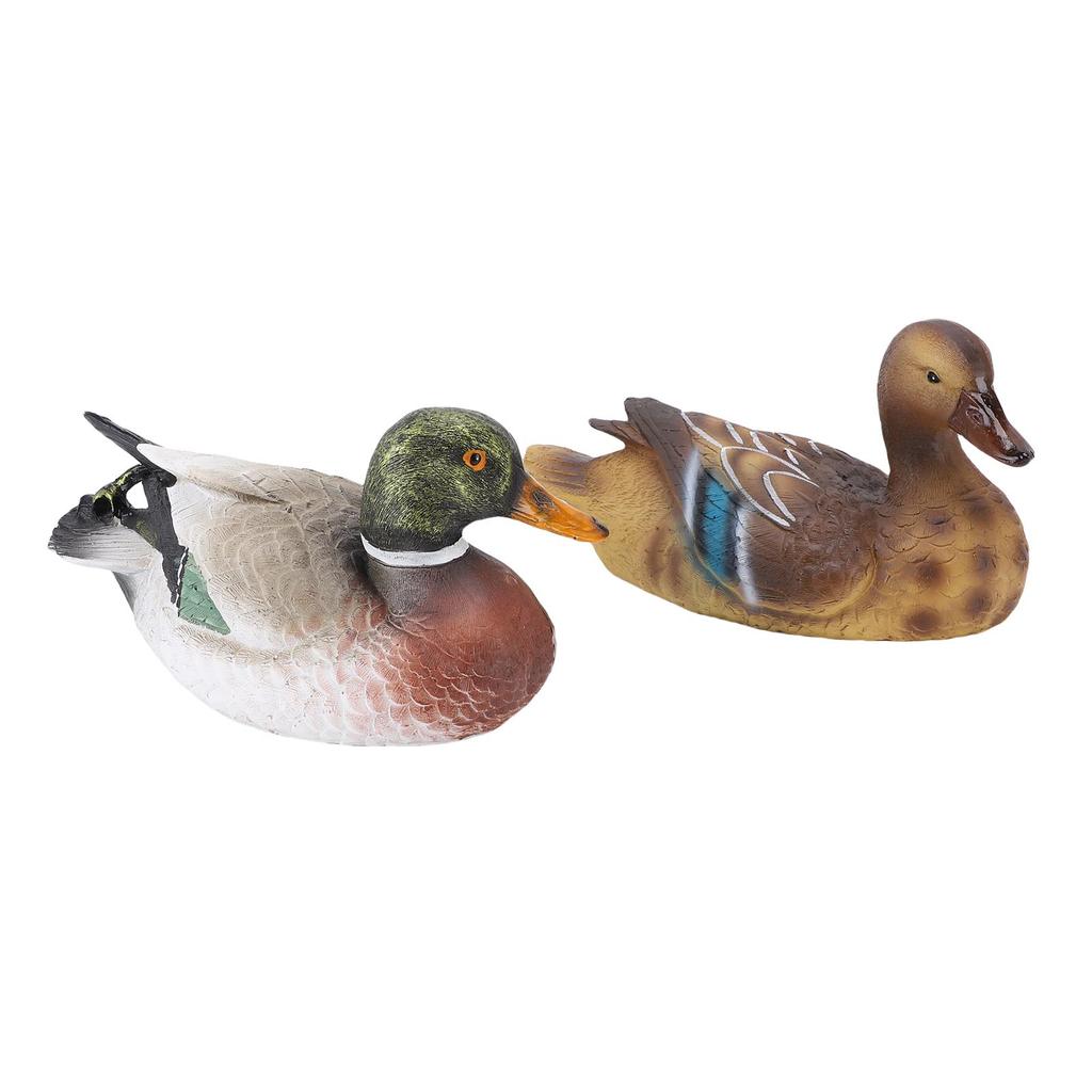 Floating Duck Sculpture Pond Duck Float Ornament Garden Pool Fish Tank Decoration for Outdoor Backyard