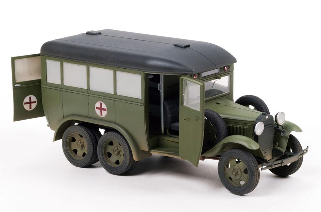 WWII Soviet Army Ambulance GAZ-05-194