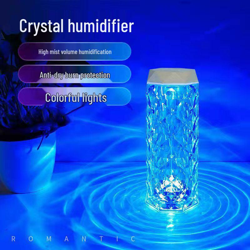 Home USB Aroma Diffuser & Night Light Crystal Air Humidifier