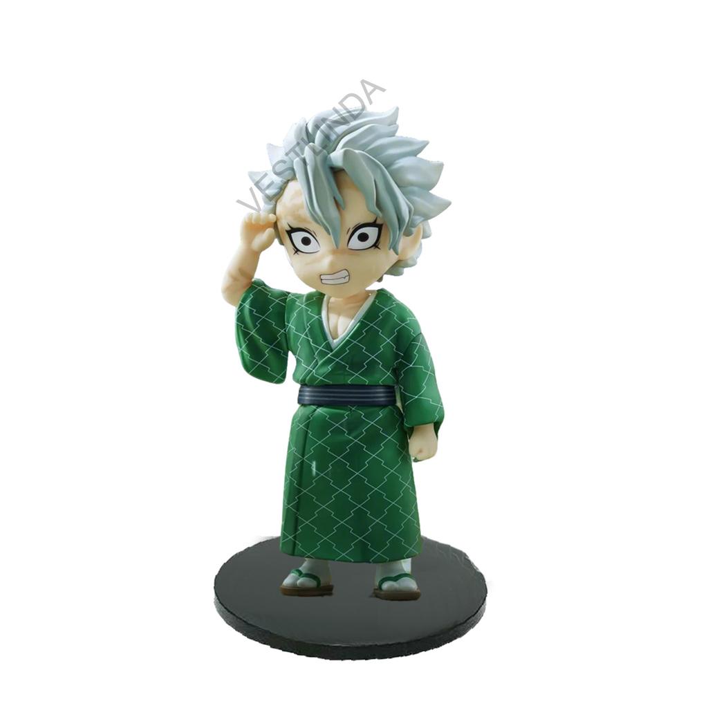 1/12PCS Ghost Slayer Blade Plum Rain Series Blind Box PVC Cute Humanoid Doll Anime Peripheral Collection Model Blind Box Gifts