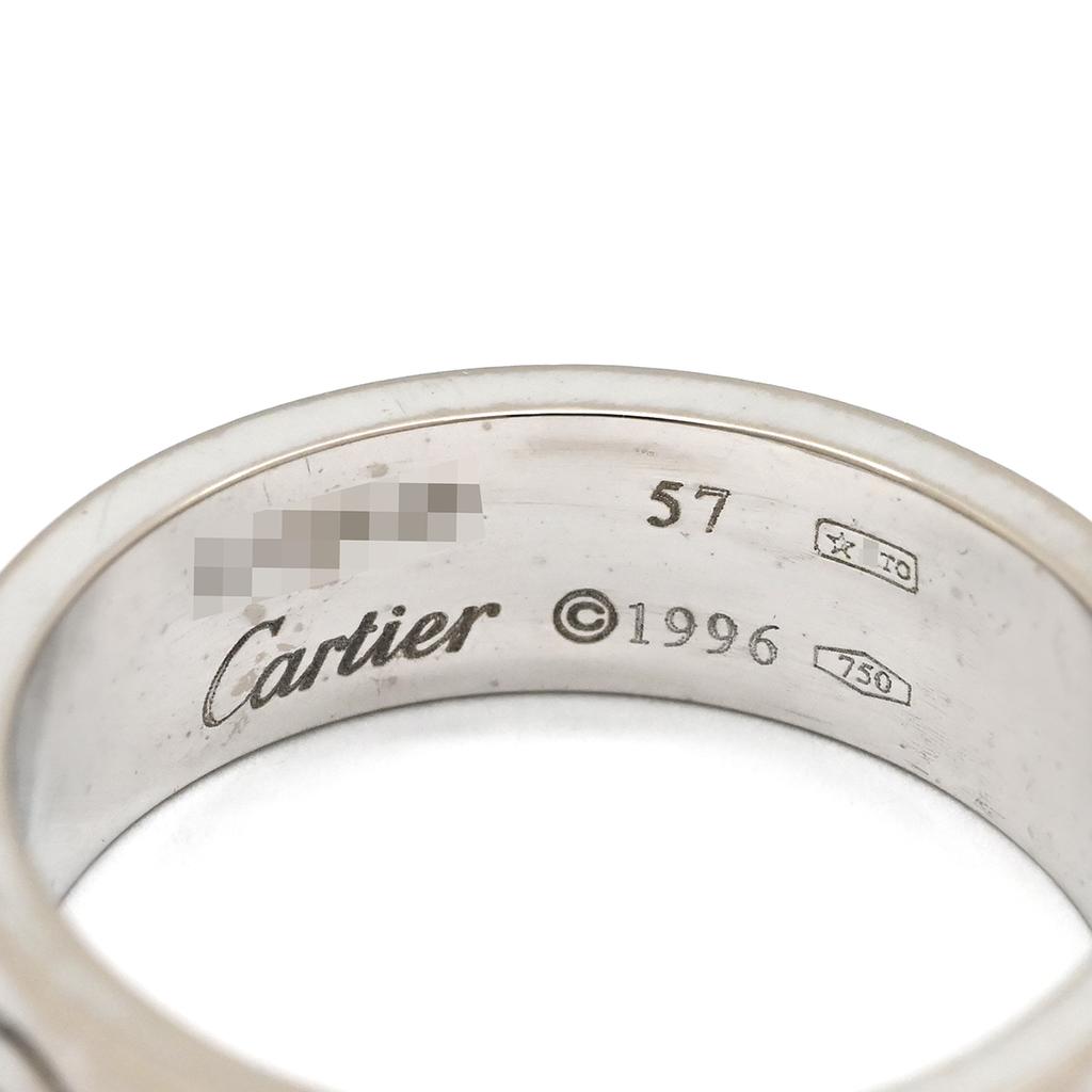 Cartier B4084700 Love LOVE Love RingRing Ring K18WG #16(JP Size) Array