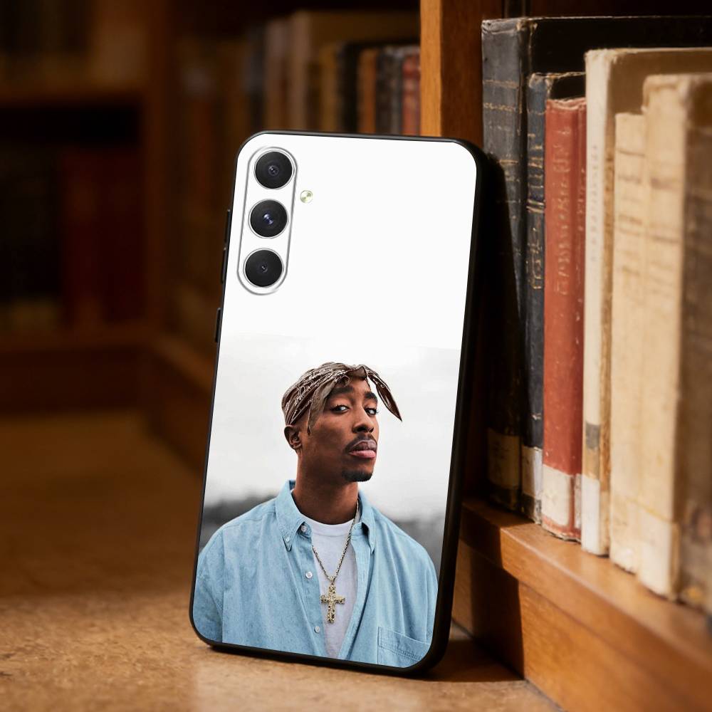 T-Tupac S-Shakur Phone Case For Samsung S26,S25,S24,S23,S22,S21,Ultra,Plus,FE Black Soft Cover