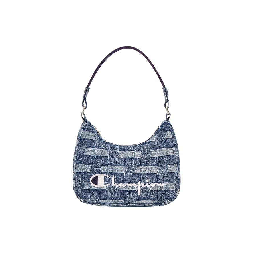 Champion Fabric Shoulder Bag Small Unisex Blue U4CACPU57M8
